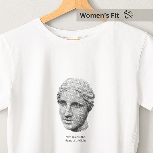 Rage - Women's White Printed T-shirt