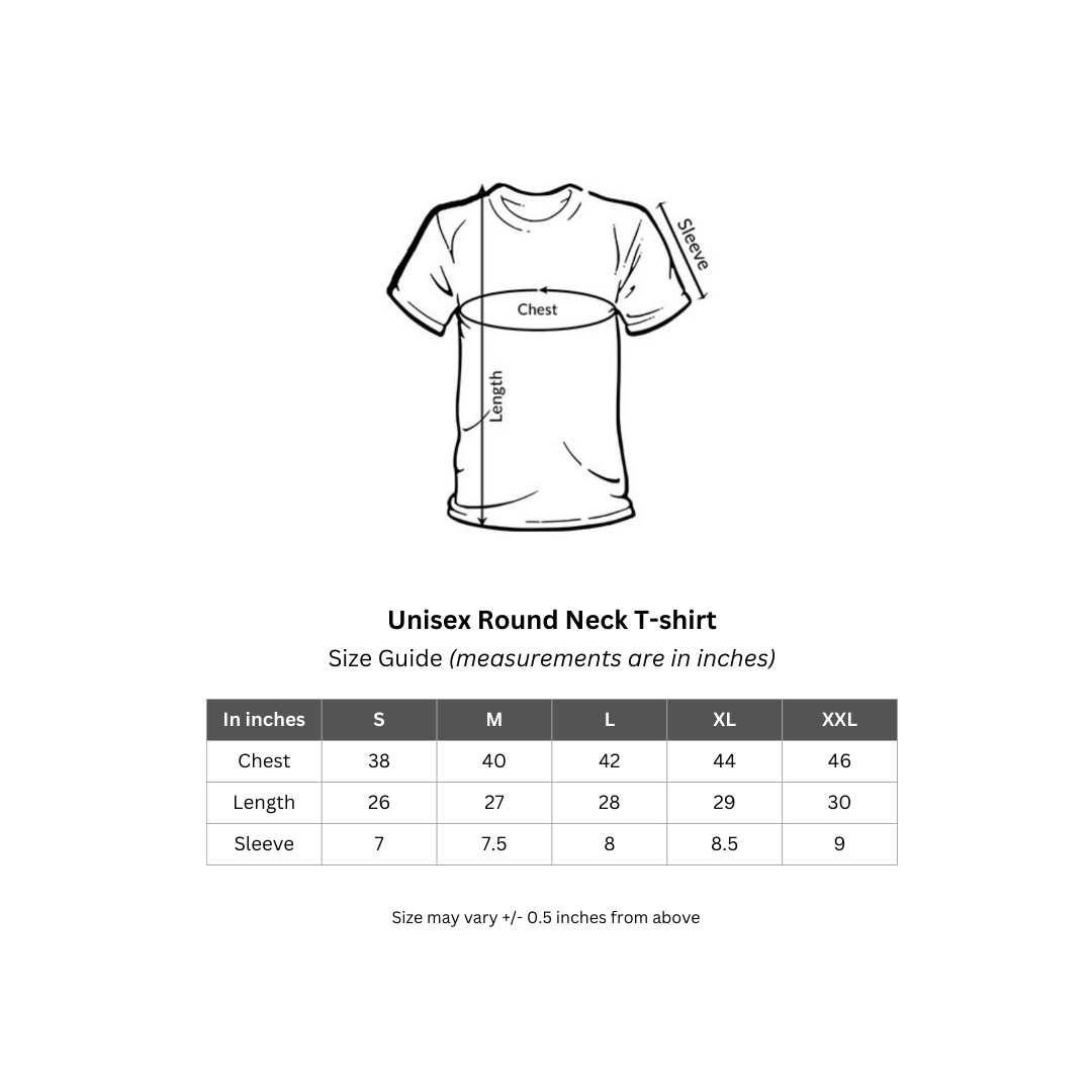 ADHD - Unisex Black Printed T-shirt