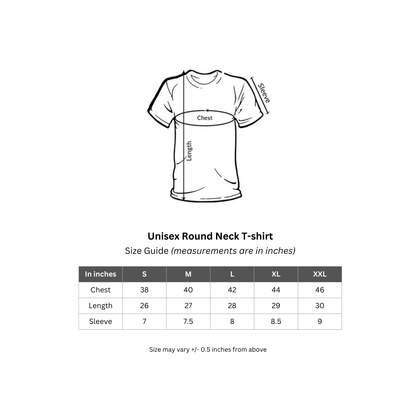 ADHD - Unisex Black Printed T-shirt