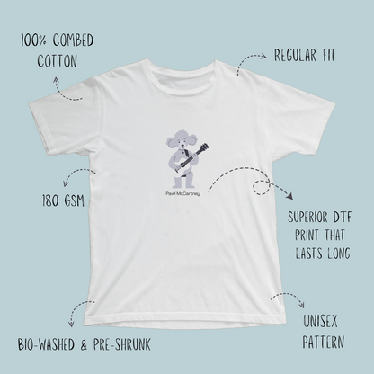 Shots you don't take - Unisex White Printed T-shirt