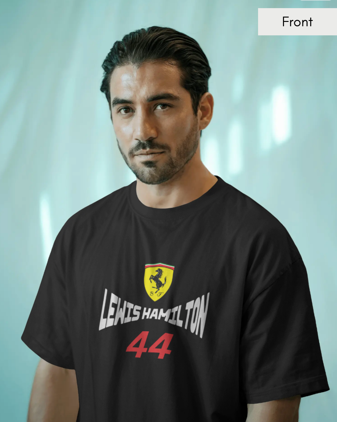 Hamilton - Unisex Black Printed T-shirt