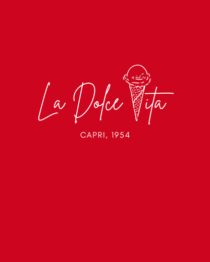 La Dolce Vita - Women's Printed Crop Top