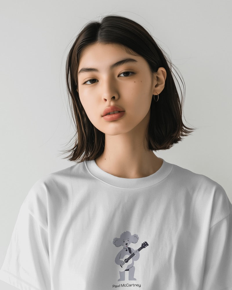 Pawl McCartney - Unisex White Printed T-shirt