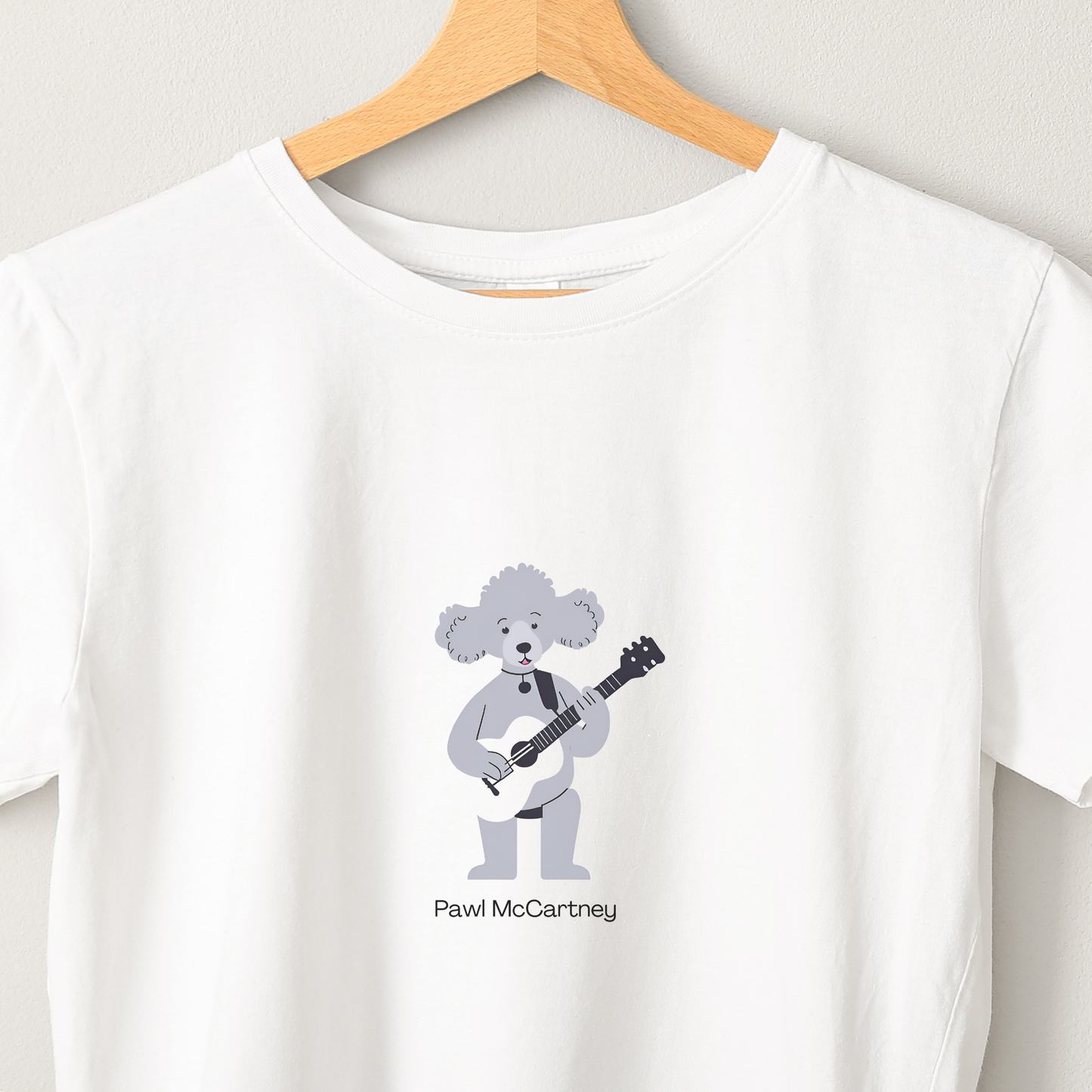 Pawl McCartney - Unisex White Printed T-shirt