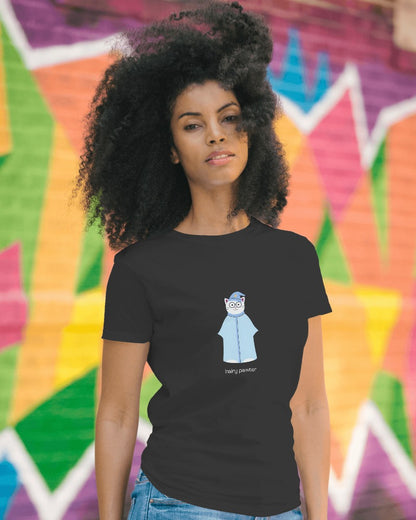 Hairy Pawter - Women's Black Printed T-shirt