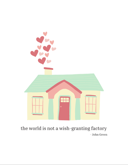 Wish Granting Factory - Unisex White Printed T-shirt