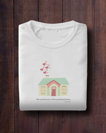 Wish Granting Factory - Unisex White Printed T-shirt