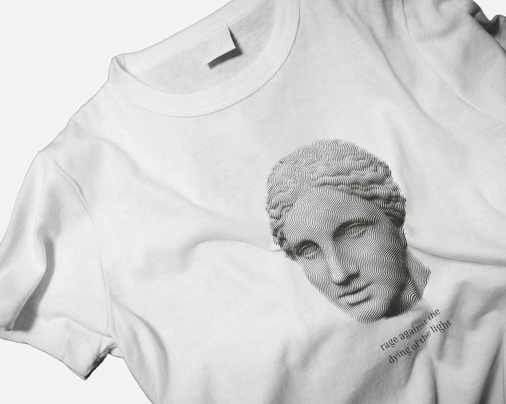 Rage - Women's White Printed T-shirt