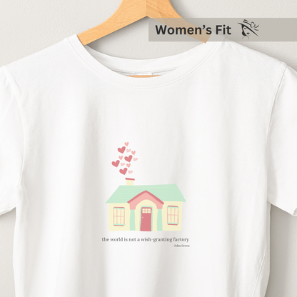 Wish Granting Factory - Women's White Printed T-shirt