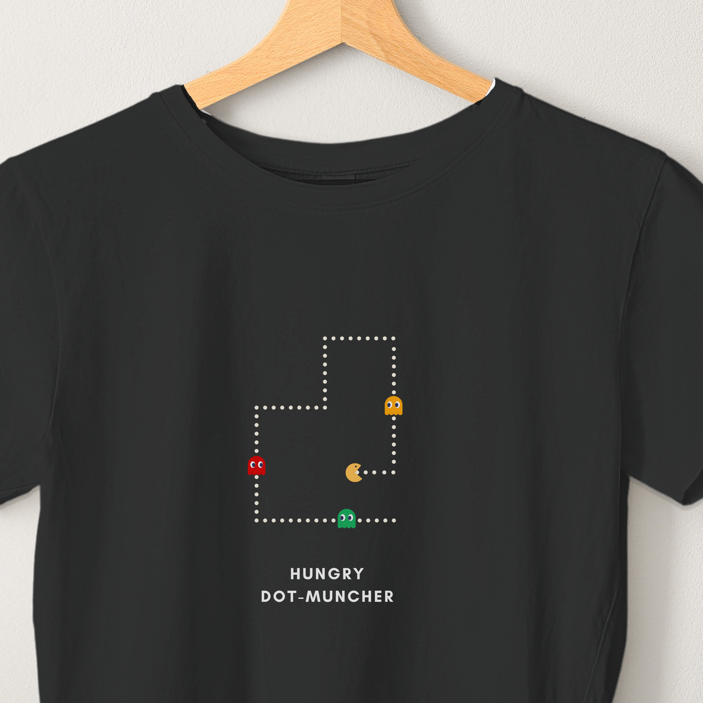 Pac-Man - Unisex Multicolor Printed T-shirt