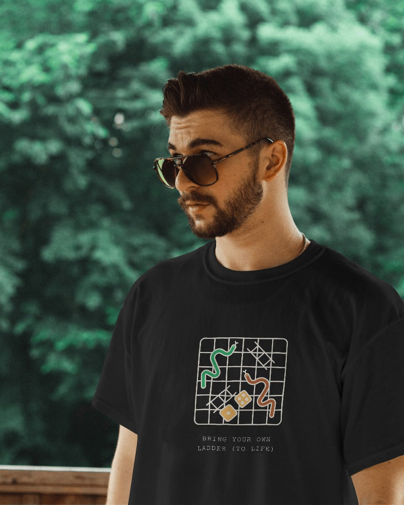 Snakes & Ladders - Unisex Multicolor Printed T-shirt