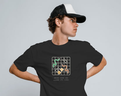 Snakes & Ladders - Unisex Multicolor Printed T-shirt