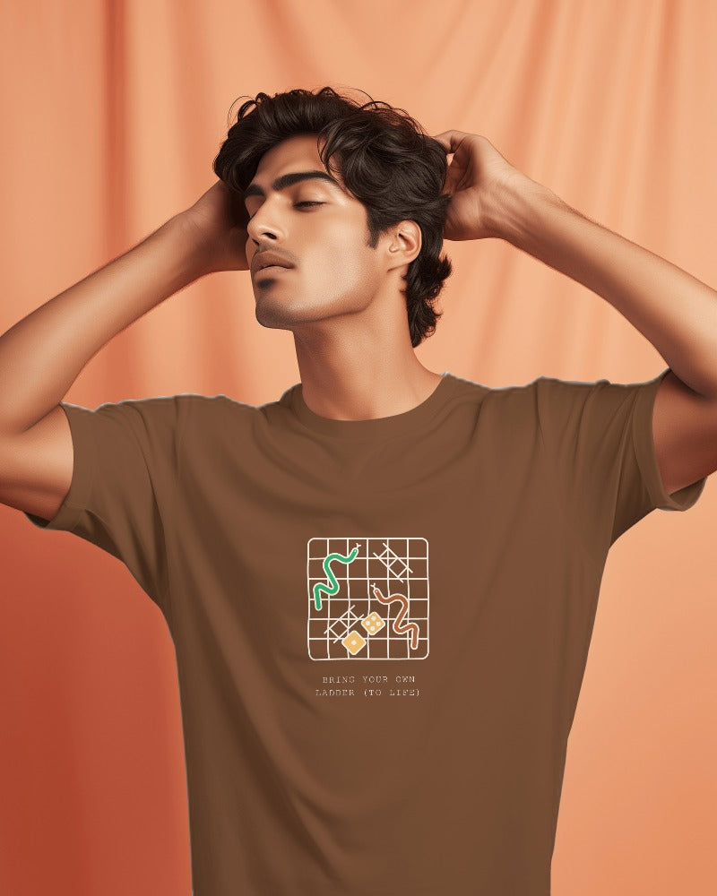Snakes & Ladders - Unisex Multicolor Printed T-shirt