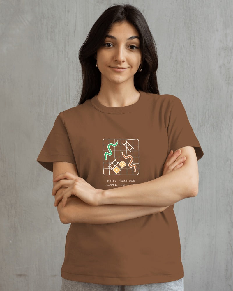 Snakes & Ladders - Unisex Multicolor Printed T-shirt