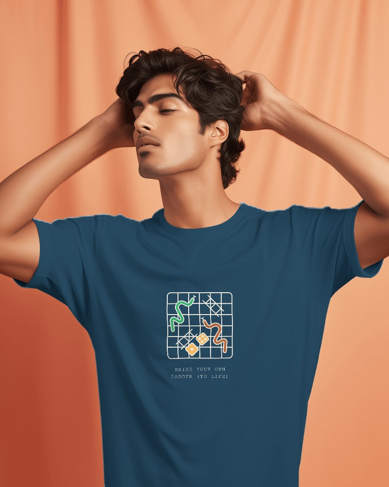 Snakes & Ladders - Unisex Multicolor Printed T-shirt