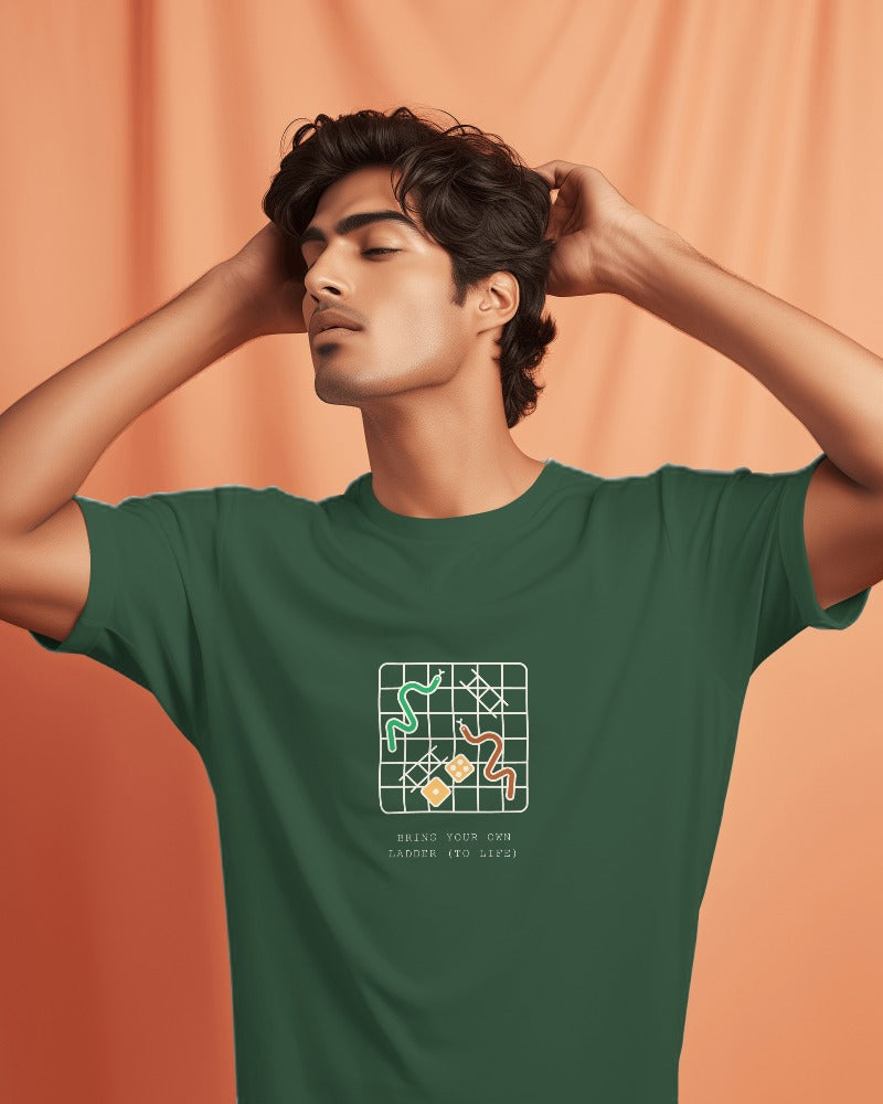 Snakes & Ladders - Unisex Multicolor Printed T-shirt