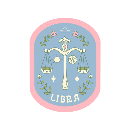 Libra - Women's White Crop Top
