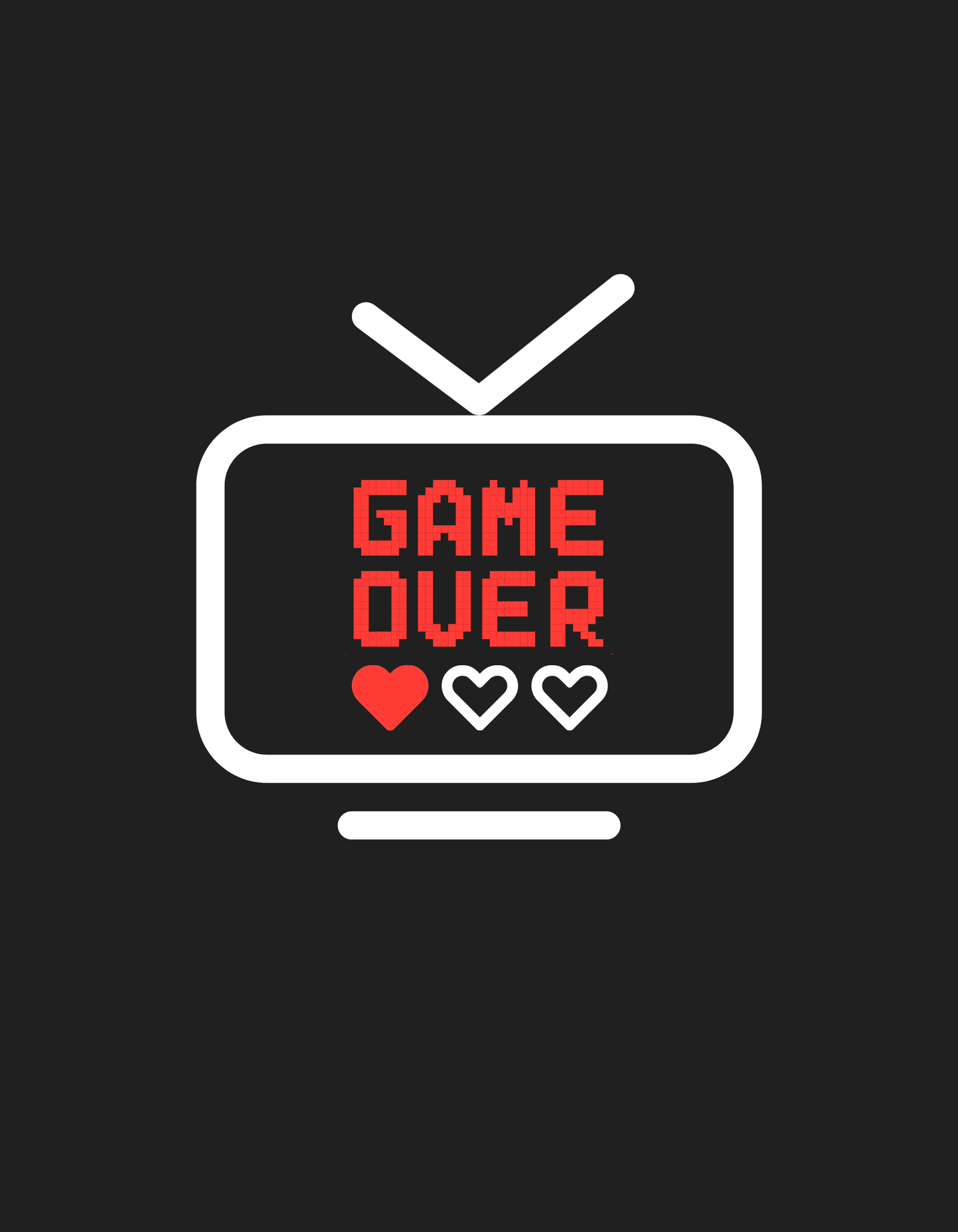 Game Over - Unisex Multicolor Printed T-shirt