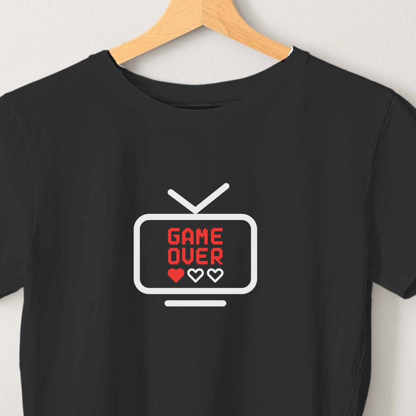 Game Over - Unisex Multicolor Printed T-shirt