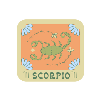 Scorpio - Women's White Crop Top