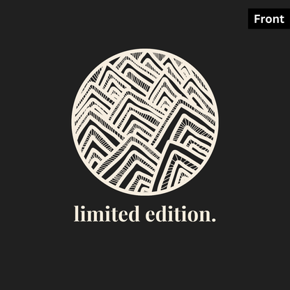 Limited edition - Unisex Black Printed T-shirt