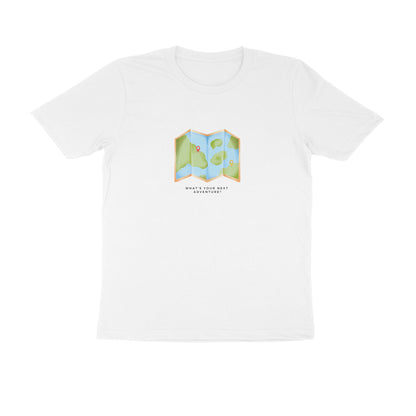 Where next? - Unisex White Printed T-shirt