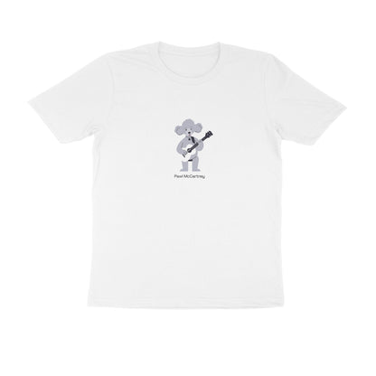 Pawl McCartney - Unisex White Printed T-shirt