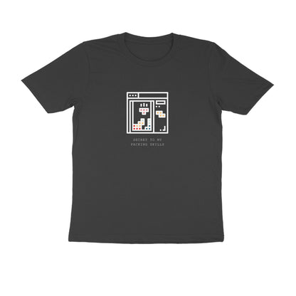 Tetris - Unisex Multicolor Printed T-shirt