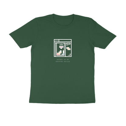 Tetris - Unisex Multicolor Printed T-shirt