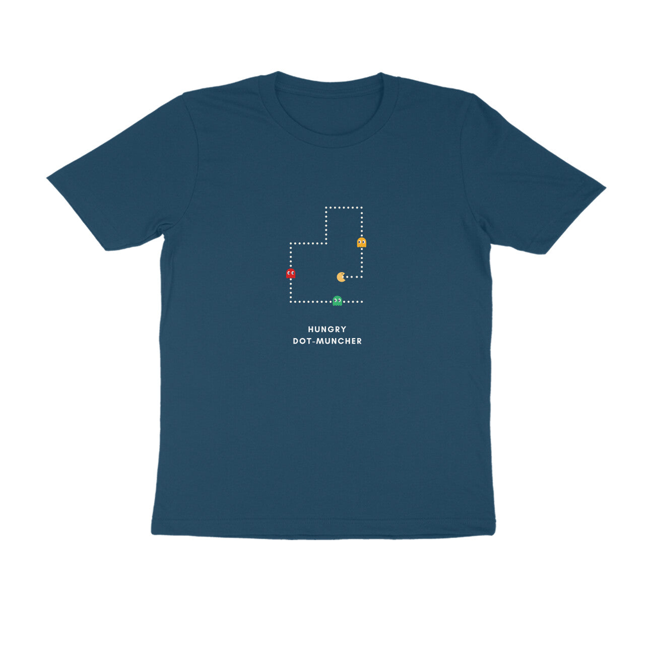 Pac-Man - Unisex Multicolor Printed T-shirt