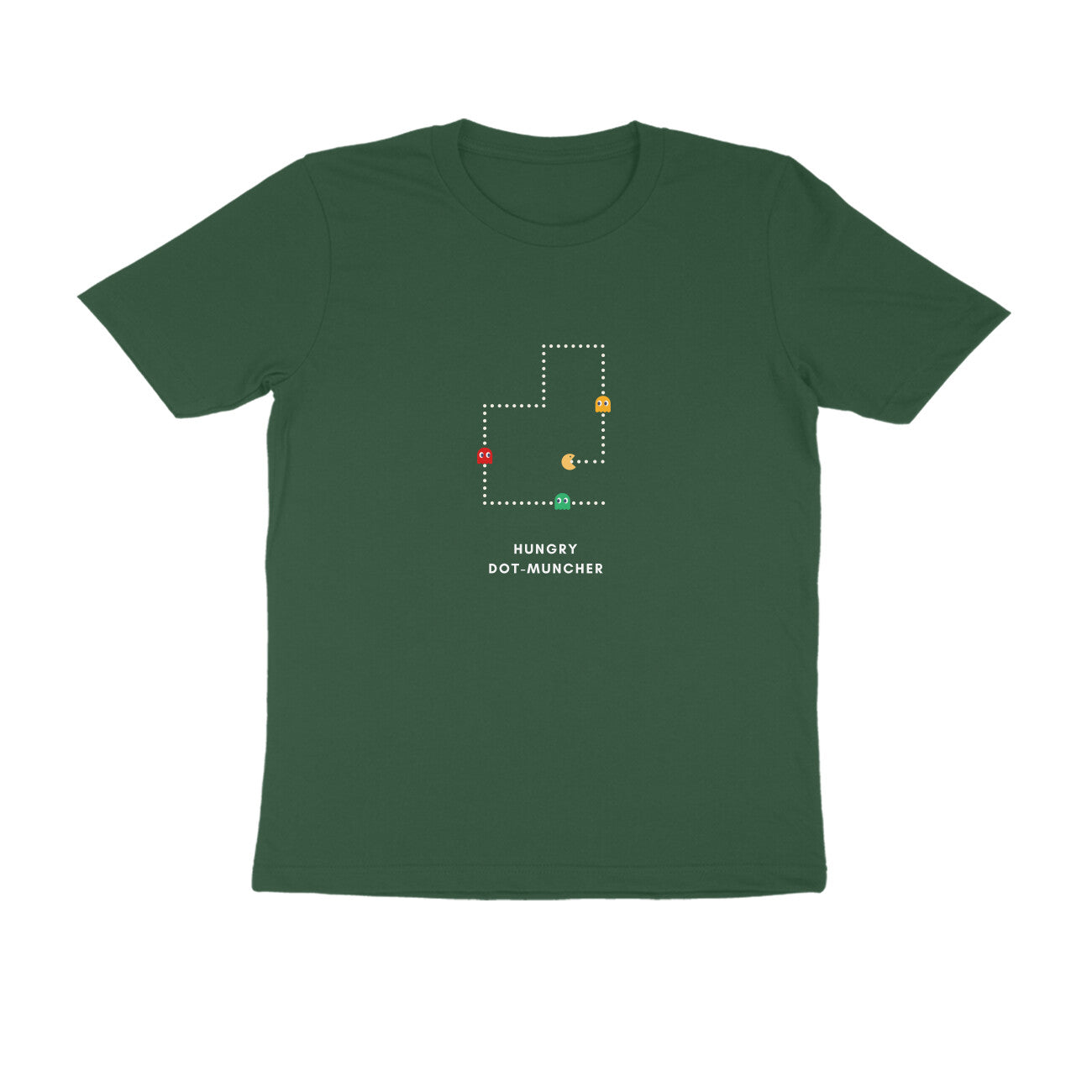 Pac-Man - Unisex Multicolor Printed T-shirt