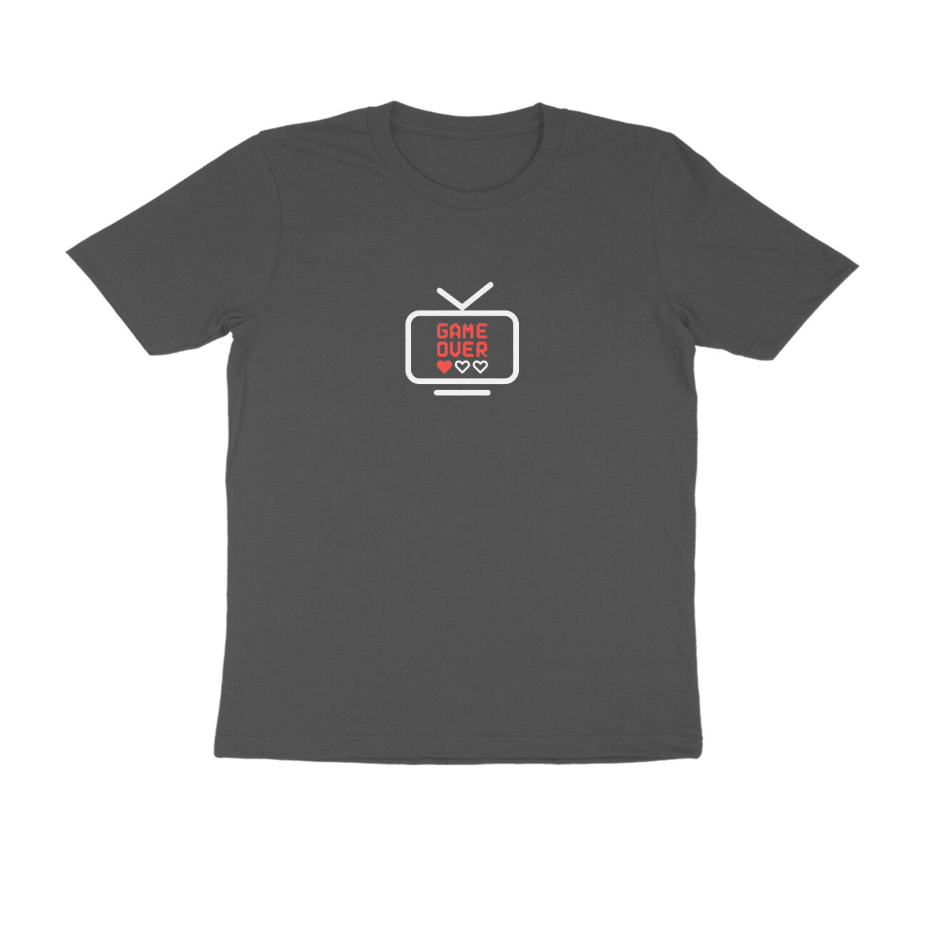 Game Over - Unisex Multicolor Printed T-shirt