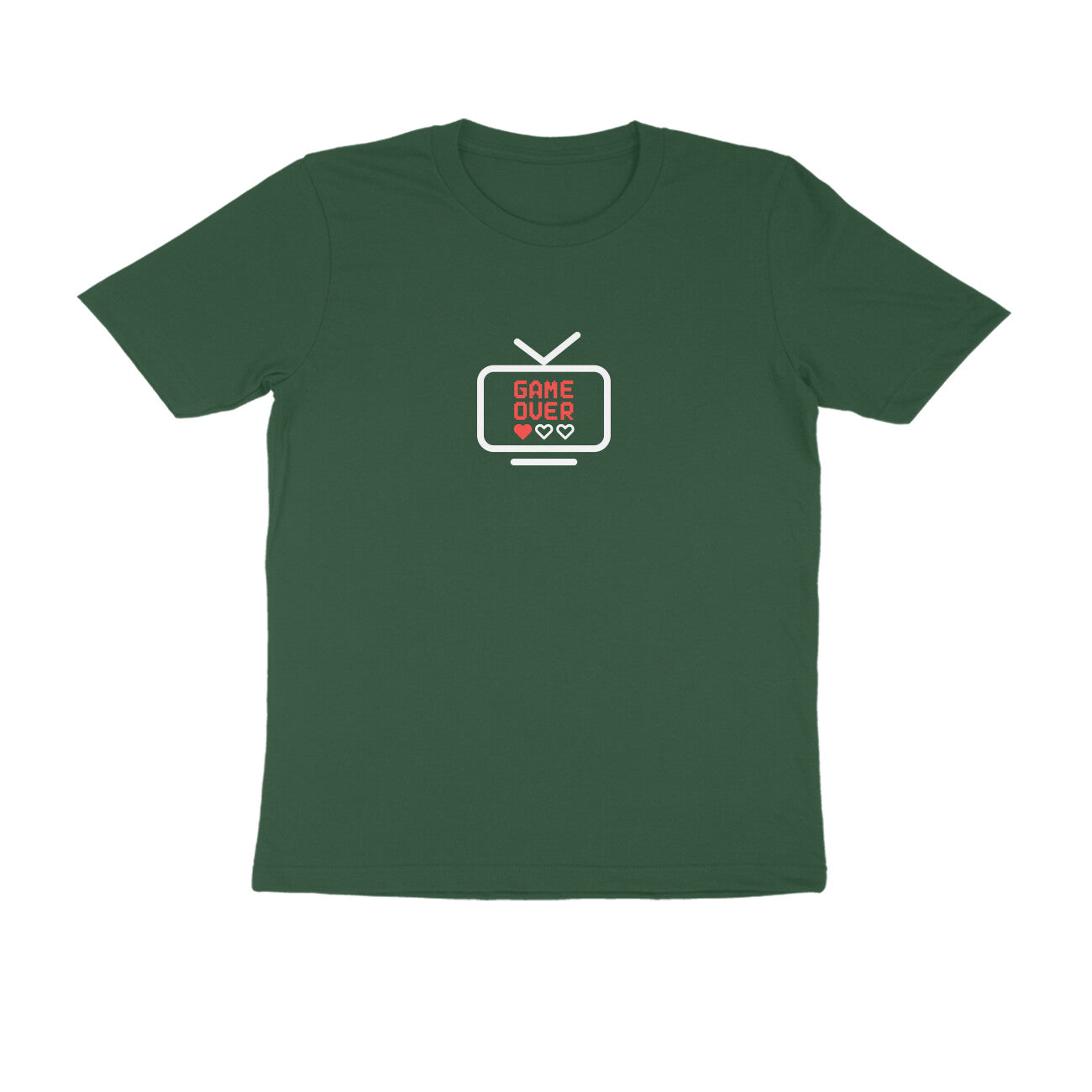 Game Over - Unisex Multicolor Printed T-shirt